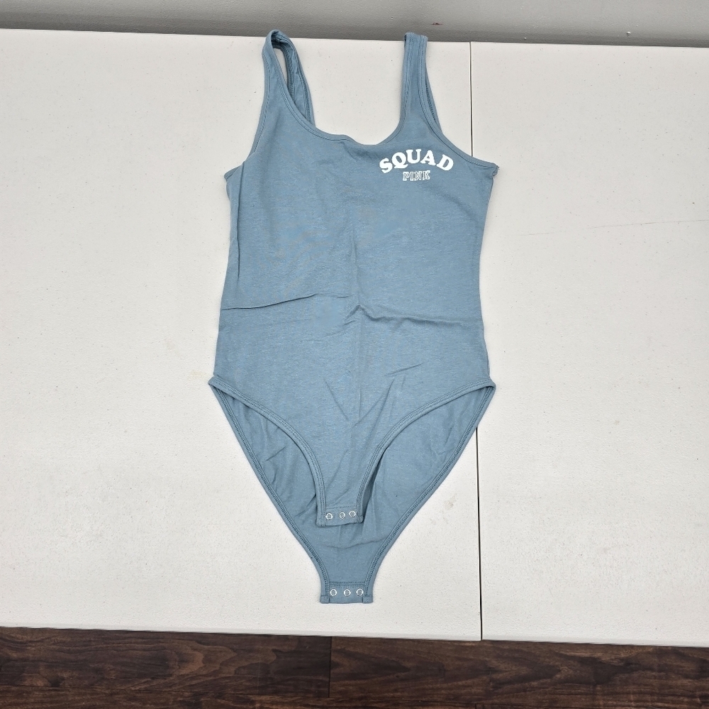 PINK Blue XS Bodysuit